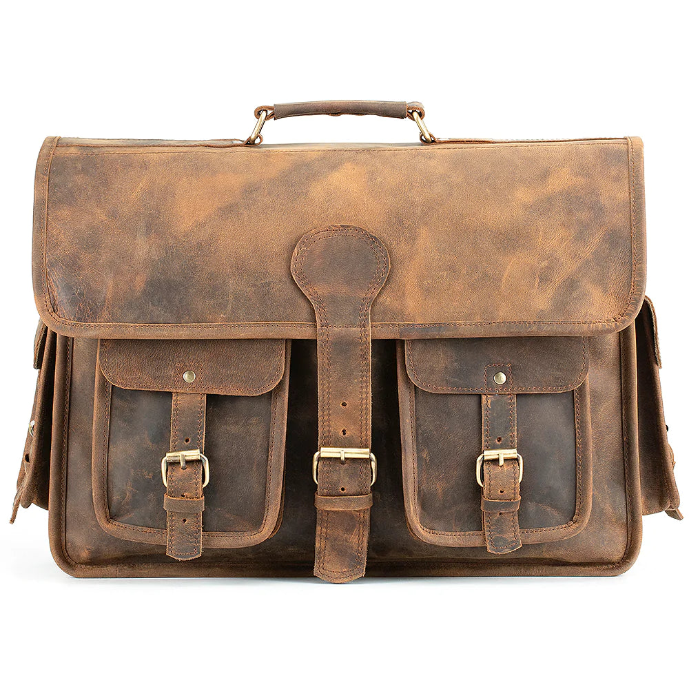 Leather Briefcase for Men Levinson Leather Goods